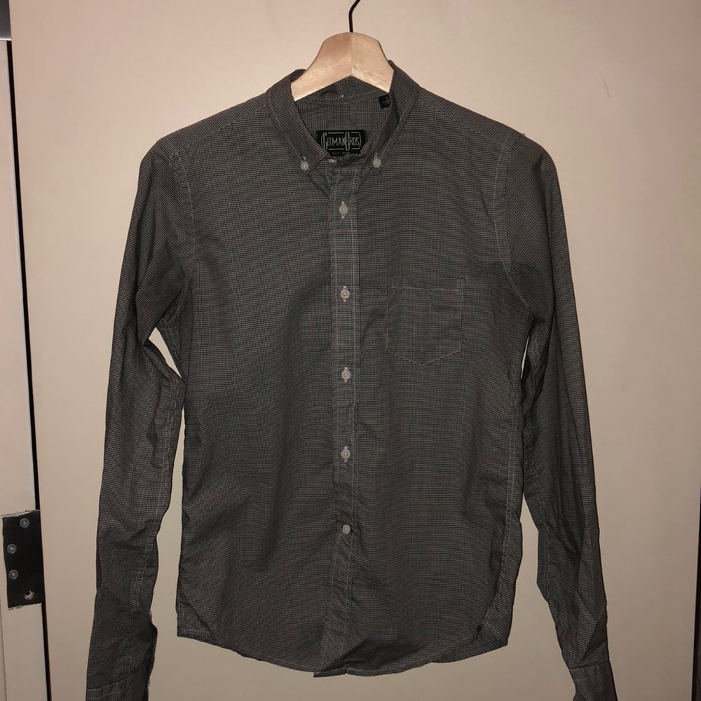 Gitman Bros small checkered button down shirt